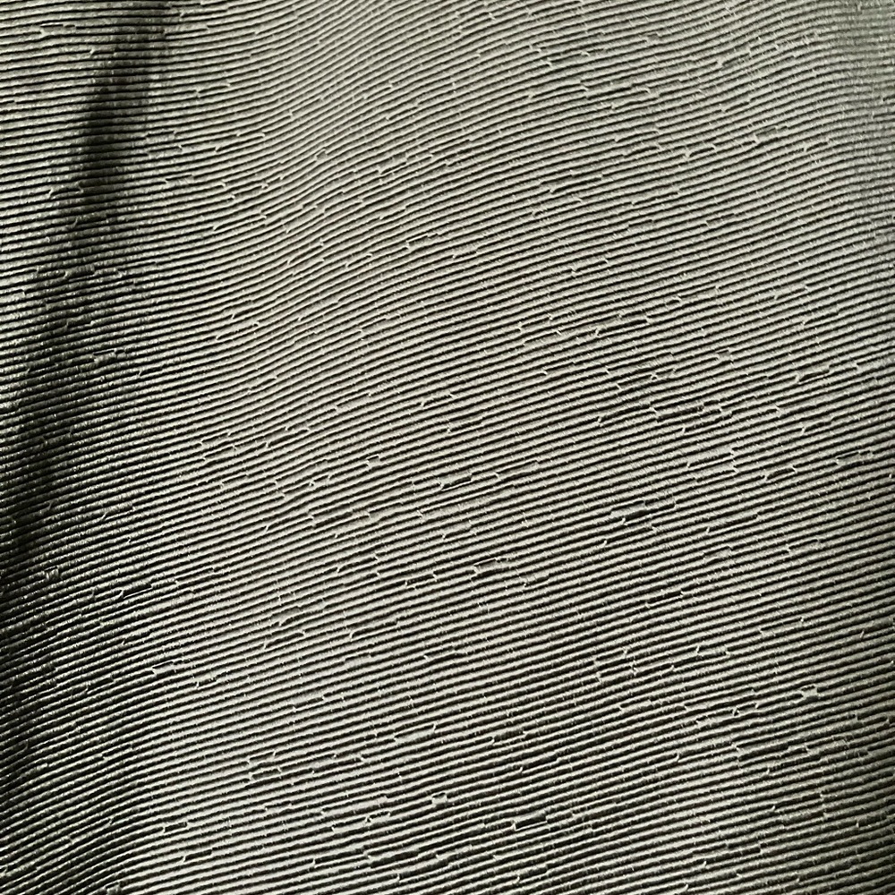 Hudson Park Collection King Duvet Cover Gray Linen Blend
